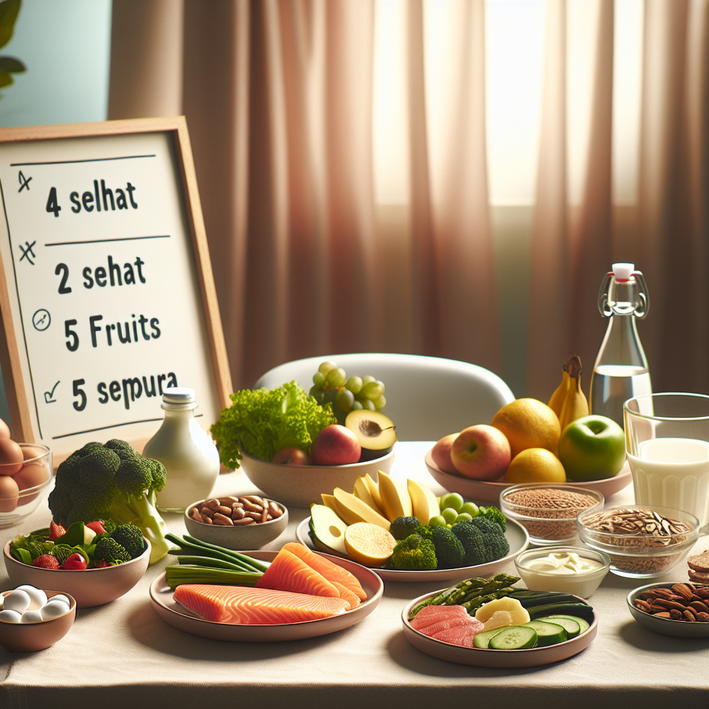 Makanan Sehat Sederhana ala 4 Sehat 5 Sempurna