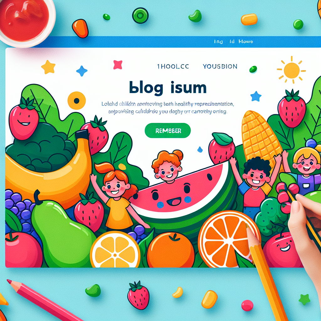Kreasi Poster Makanan Sehat Kartun yang Menginspirasi Anak-anak Makan