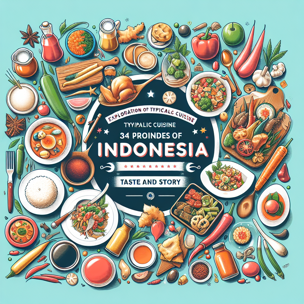 Eksplorasi Kuliner Khas dari 34 Provinsi Indonesia: Rasa dan Cerita di