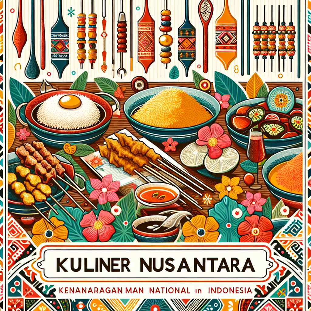 Kuliner Nusantara: Keanekaragaman Makanan Nasional Indonesia yang