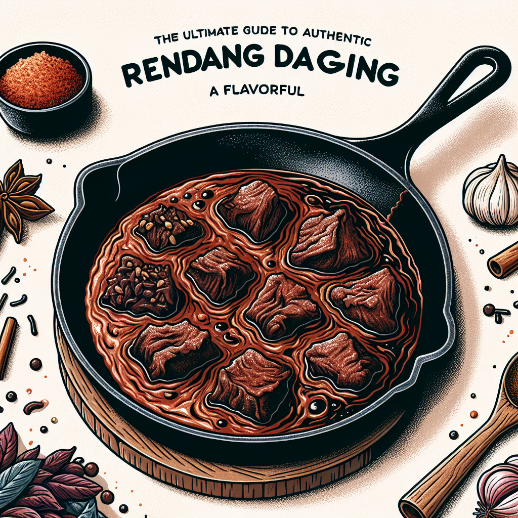 The Ultimate Guide to Cooking Authentic Rendang Daging: A Flavorful