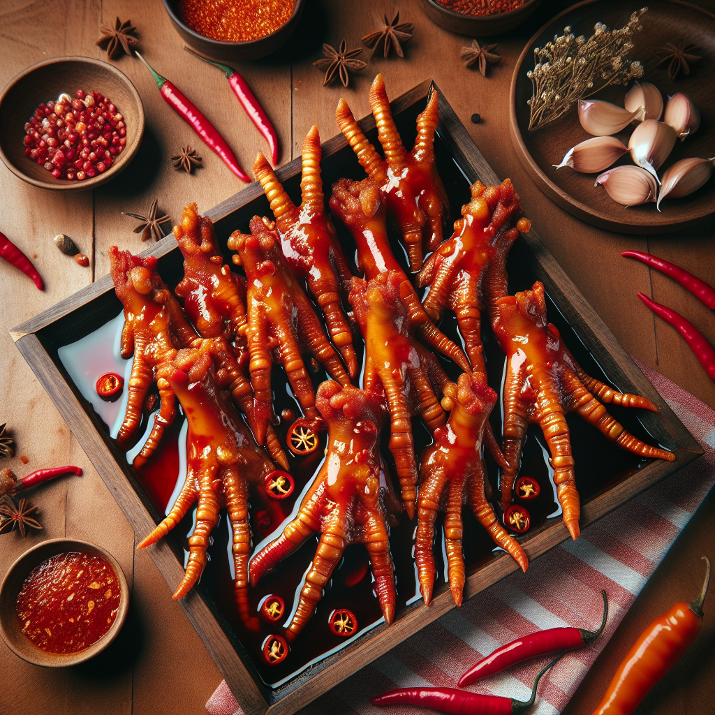 Membuat Resep Ceker Mercon Pedas Manis: Sensasi Pedas yang Nikmat